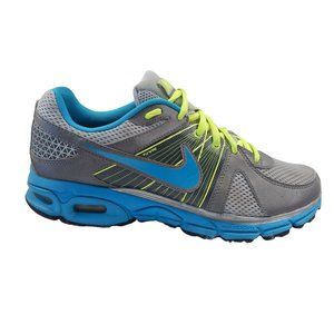 Nike Air Zoom Womens Running Shoes Neon Green and Blue Size 10
